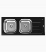 سینک شیشه ای مشکی داتیس