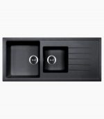 سینک ظرفشویی گرانیتی کن Vivaldi مشکی