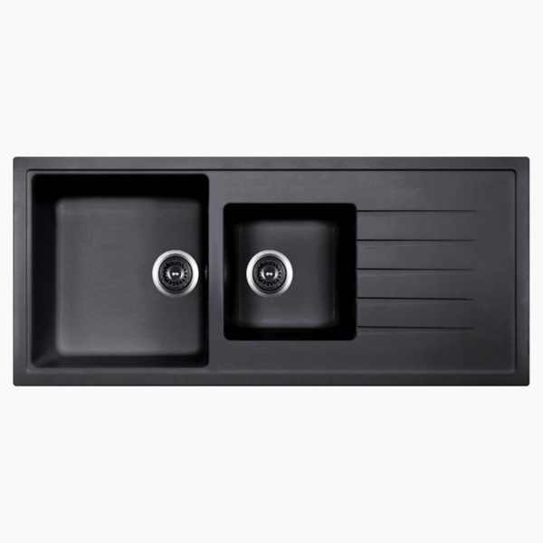 سینک ظرفشویی گرانیتی کن Vivaldi مشکی