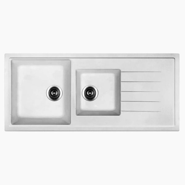 سینک ظرفشویی گرانیتی کن Vivaldi سفید