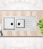 سینک ظرفشویی گرانیتی کن Vivaldi سفید