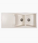 سینک گرانیتی شاین مدل 518 سفید