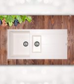 سینک گرانیتی شاین 519 سفید