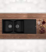 سینک گرانیتی شاین مدل 524 مشکی