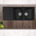 سینک ظرفشویی آلمانی شاین مدل 525 مشکی