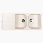 سینک گرانیتی المانی شاین 525 سفید