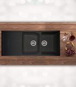 سینک گرانیتی ارزان شاین 527 مشکی