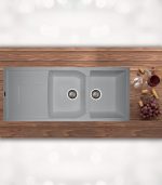 سینک گرانیتی ارزان شاین 527 نقره ای