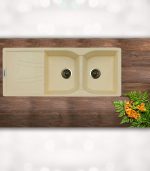 سینک گرانیتی SMT مدل G860 کرم