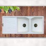 سینک گرانیتی سفید SMT مدل 860