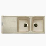 سینک گرانیتی سفید اکلیلی g860 SMT