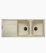 سینک گرانیتی سفید اکلیلی g860 SMT