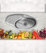 سینک ظرفشویی اخوان کد 108 توکار