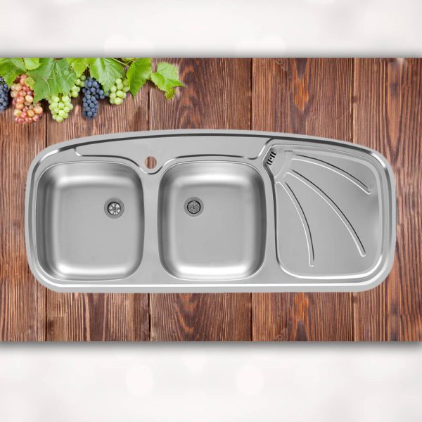 سینک ظرفشویی اخوان کد 136 توکار