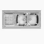 سینک ظرفشویی اخوان 148 روکار