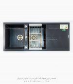 سینک گرانیتی گرانیکو 800 طوسی تیره