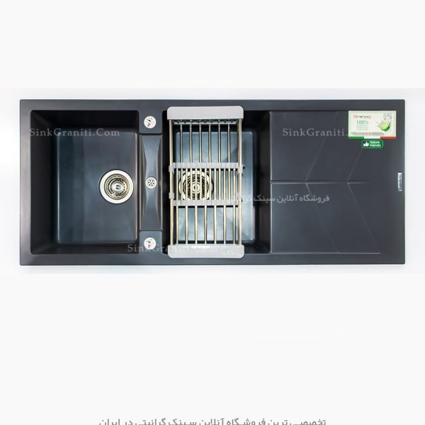 سینک گرانیتی گرانیکو 800 طوسی تیره