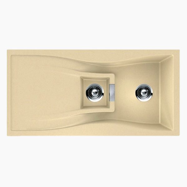 سینک گرانیتی کرم رنگ گرانیکو مدل 410