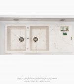 سینک گرانیتی G800 گرانیکو سفید رگه طلایی