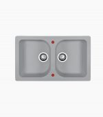 قیمت سینک گرانیتی شاین 401 نقره ای