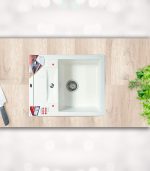 قیمت سینک گرانیتی شاین 402 سفید