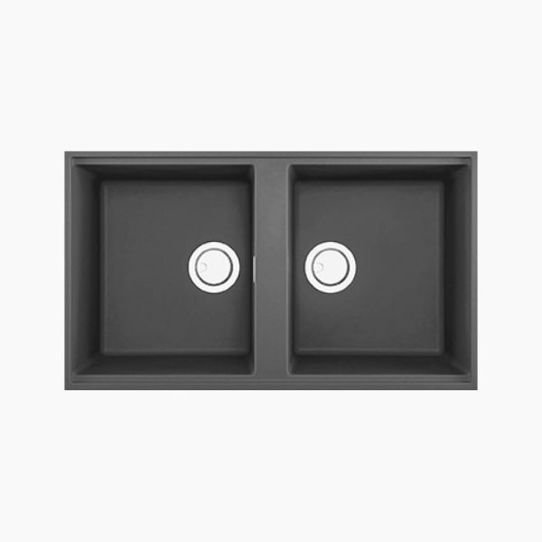 سینک گرانیتی کورین الیچی 450 خاکستری تیره