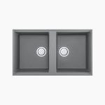 سینک گرانیتی کورین الیچی 450 خاکستری روشن