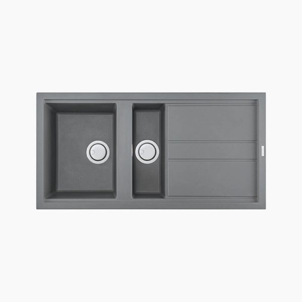 قیمت سینک گرانیتی الیچی 475 خاکستری روشن