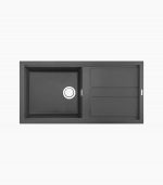 قیمت سینک گرانیتی الیچی 480 خاکستری تیره