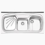 قیمت سینک ایلیا استیل 1013 روکار