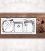 قیمت سینک ایلیا استیل 1013 روکار