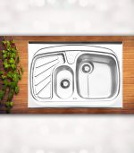 قیمت سینک ایلیا استیل 1018 روکار