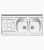 قیمت سینک ایلیا استیل 1021 روکار