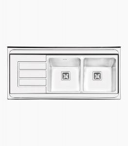 قیمت سینک ایلیا استیل 1062 روکار