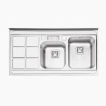 قیمت سینک ایلیا استیل 1065 روکار