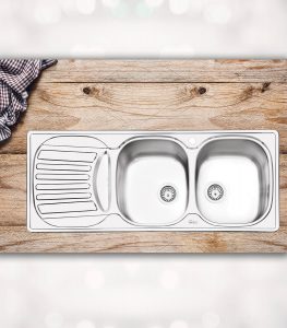 قیمت سینک ایلیا استیل 2010 توکار