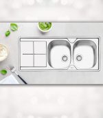 قیمت سینک ایلیا استیل 2041 توکار