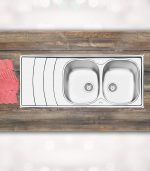 قیمت سینک ایلیا استیل 2044 توکار