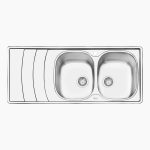 قیمت سینک ایلیا استیل 2044 توکار