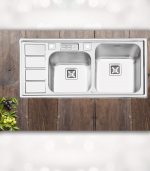 قیمت سینک ایلیا استیل 2052 توکار