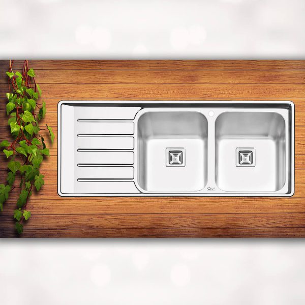 قیمت سینک ایلیا استیل 2060 توکار