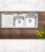 قیمت سینک ایلیا استیل 2061 توکار