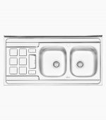 قیمت سینک ایلیا استیل 3021 روکار