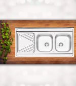 قیمت سینک ایلیا استیل 3028 روکار