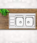 قیمت سینک ایلیا استیل 3051 روکار