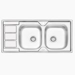 قیمت سینک ایلیا استیل 4051 توکار