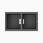 الگوی برش سینک گرانیتی الیچی اسمارت 450 خاکستری تیره