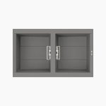 الگوی برش سینک گرانیتی الیچی اسمارت 450 خاکستری روشن