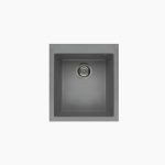 سینک گرانیتی الیچی Quadra-100-light-gray