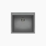 سینک گرانیتی الیچی Quadra-105-light-gray